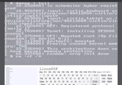 linux pdf with video