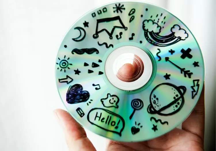 dvd cd optical media